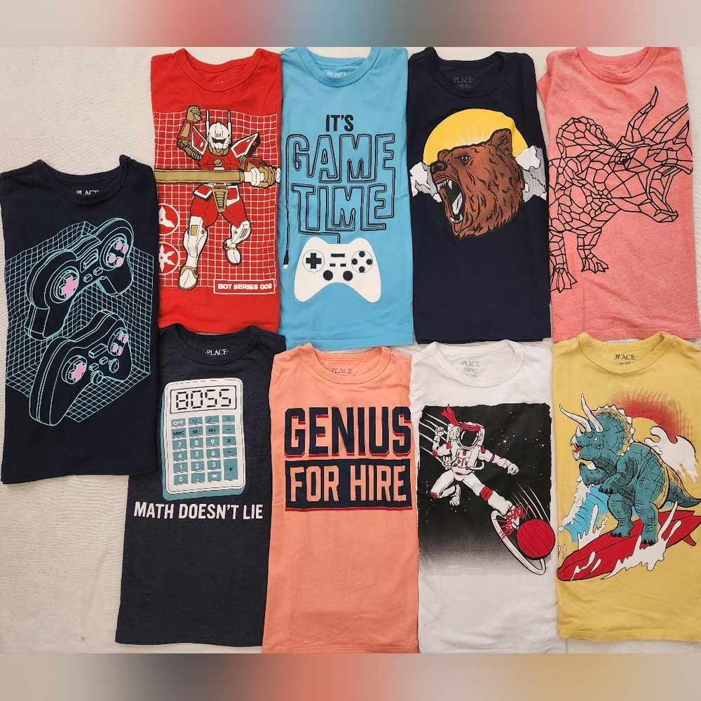 Children's Place Boys Graphic Tees Bundle